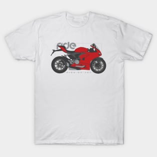 Ride panigale v2 red T-Shirt